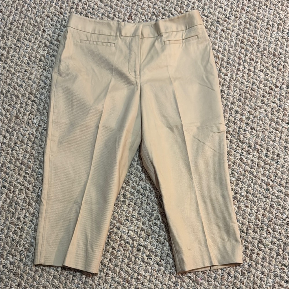 Talbot NWOT Tan Heritage Cropped Pants